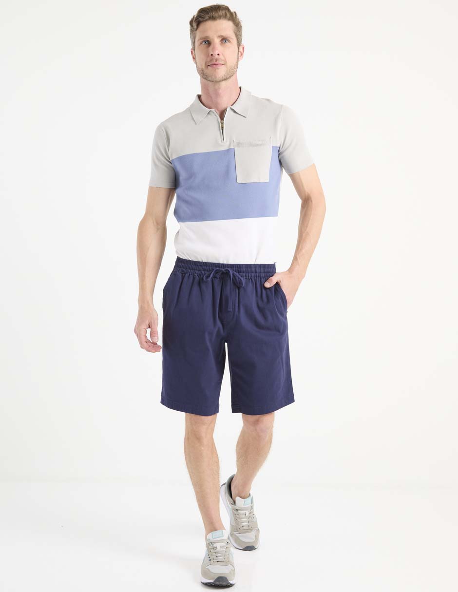 Bermuda de gabardina para hombre 3