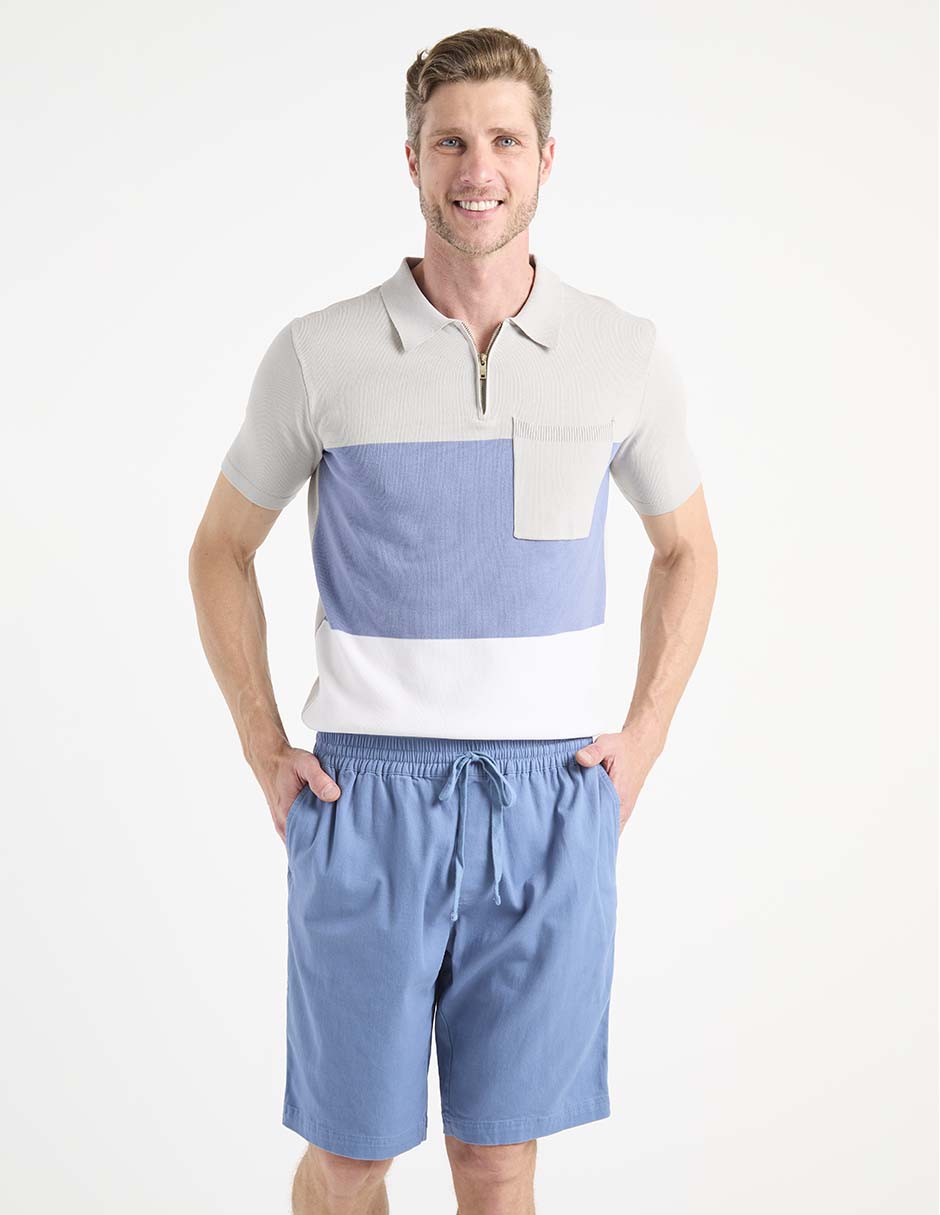 Bermuda de algodón para hombre Bermuda de algodón para hombre