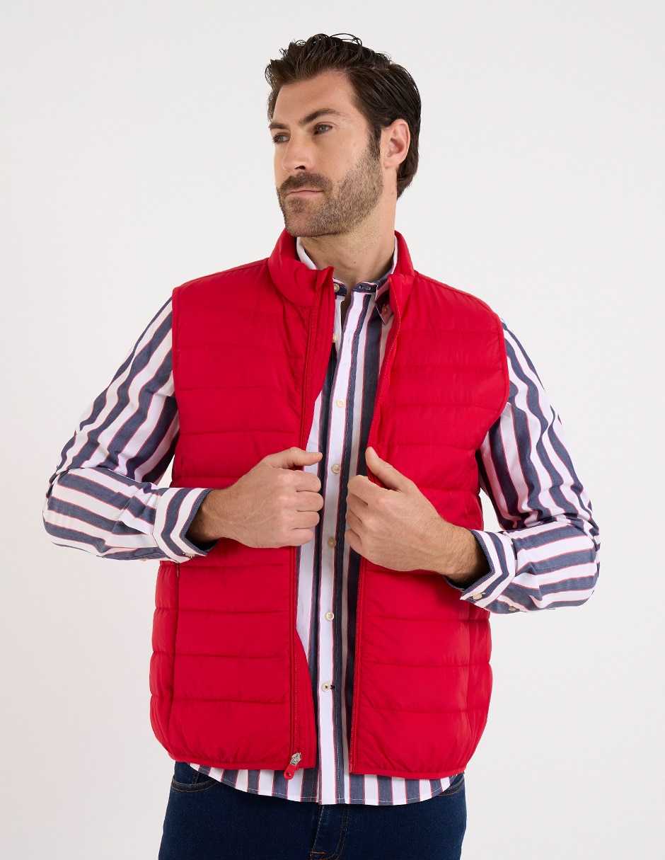 Chaleco capitonado para hombre