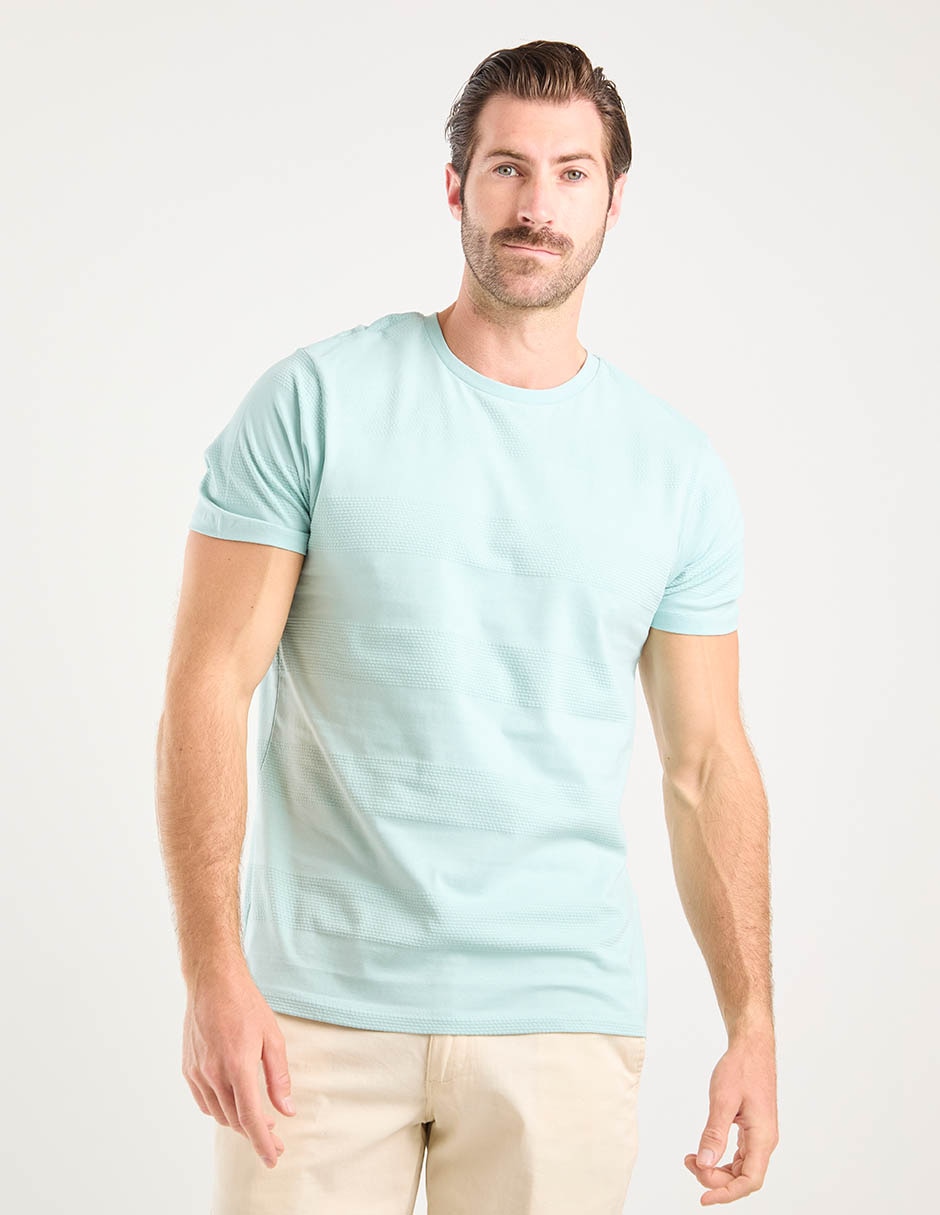 Playera Weekend cuello redondo para hombre