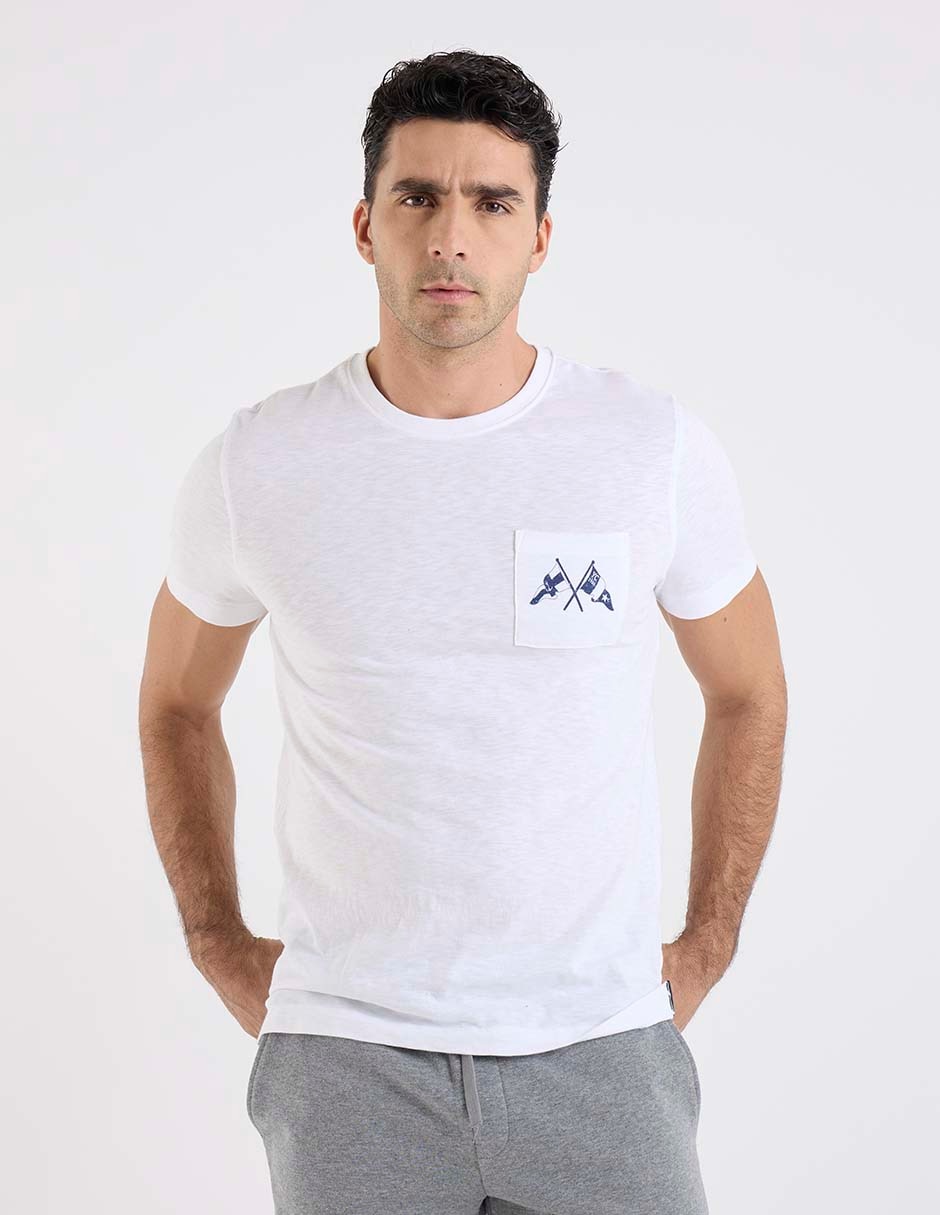 Playera cuello redondo para hombre Playera cuello redondo para hombre