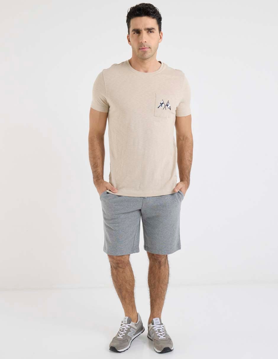 Playera cuello redondo para hombre 3