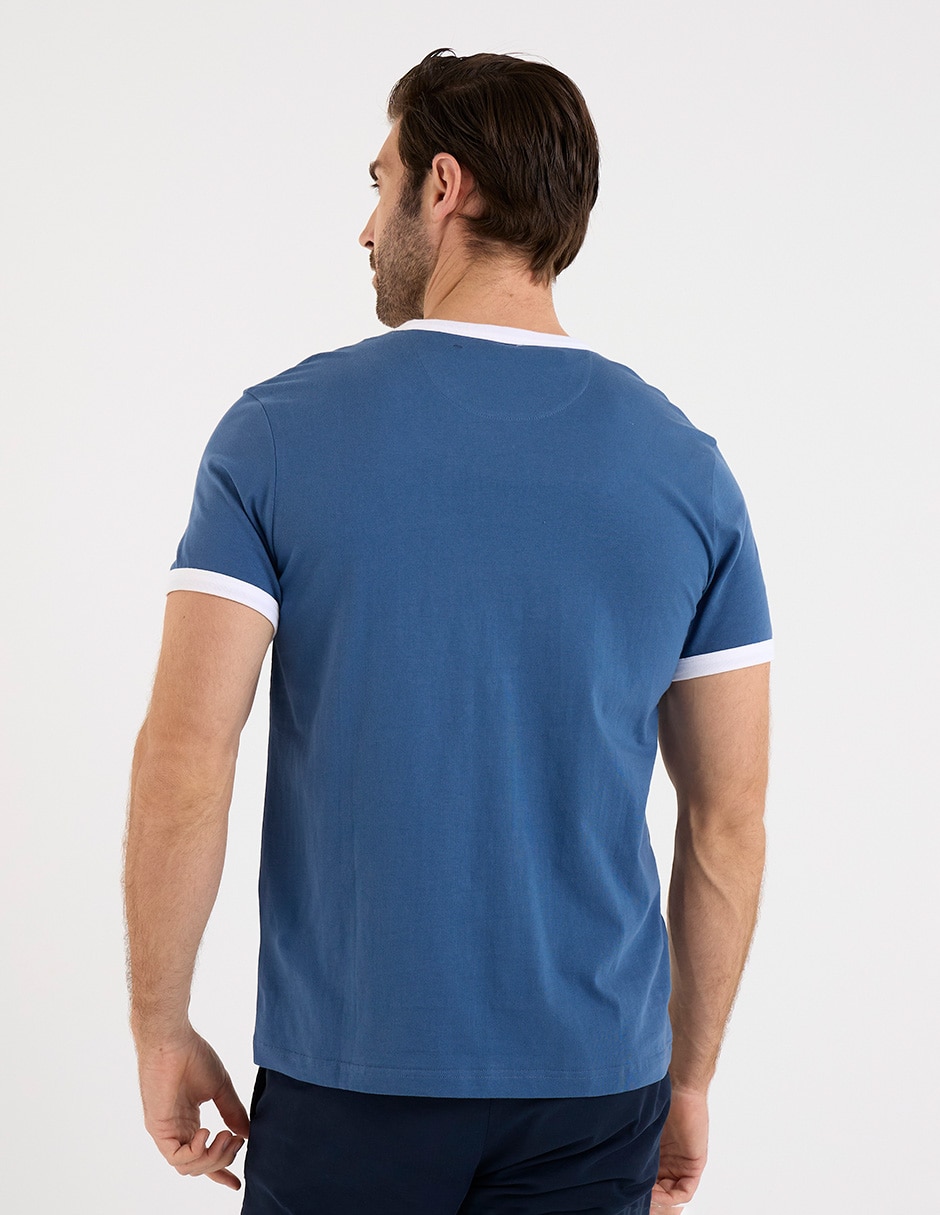 Playera cuello redondo para hombre 2