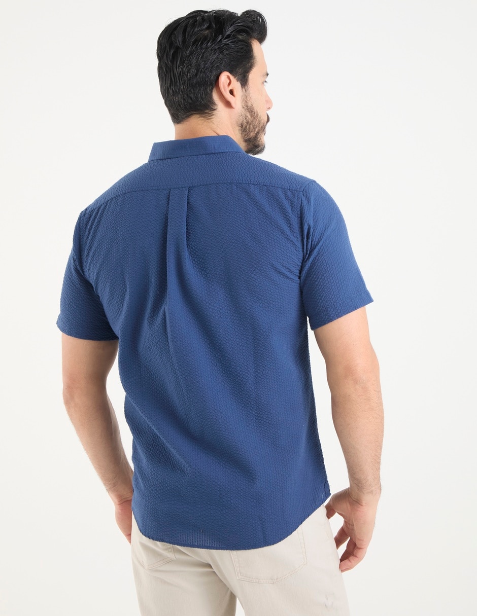 Camisa casual manga corta para hombre 2