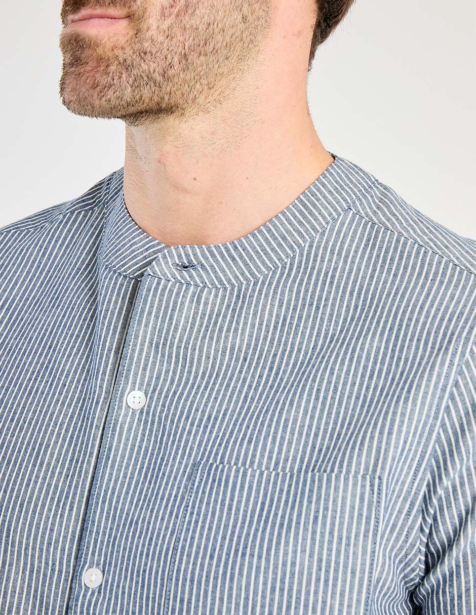 Camisa casual manga corta para hombre 4