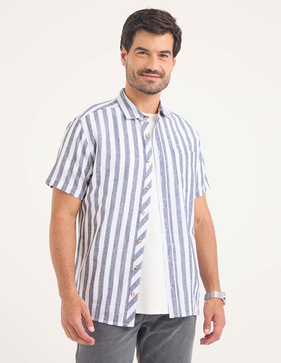 Camisa casual manga corta para hombre Camisa casual manga corta para hombre