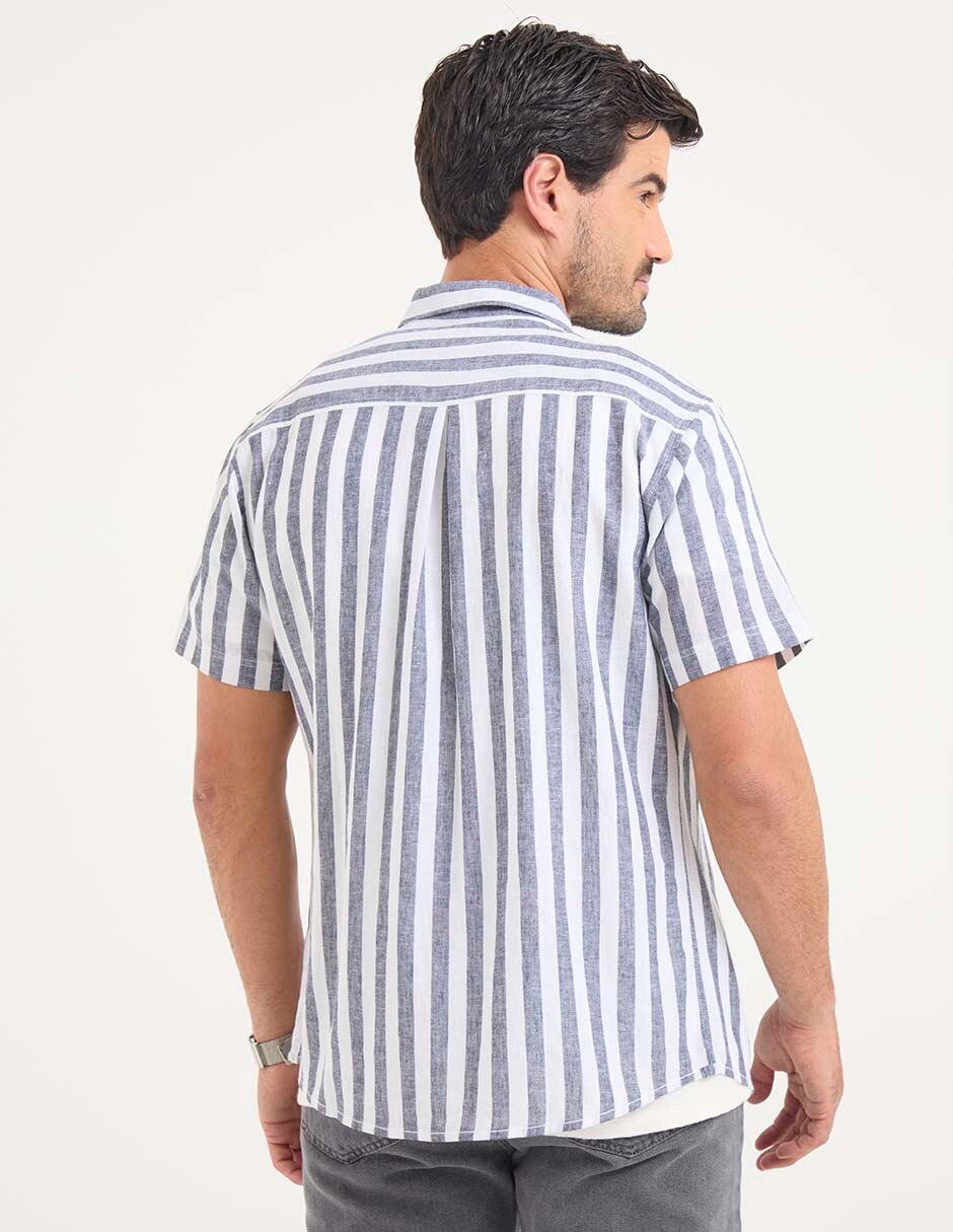 Camisa casual manga corta para hombre 2