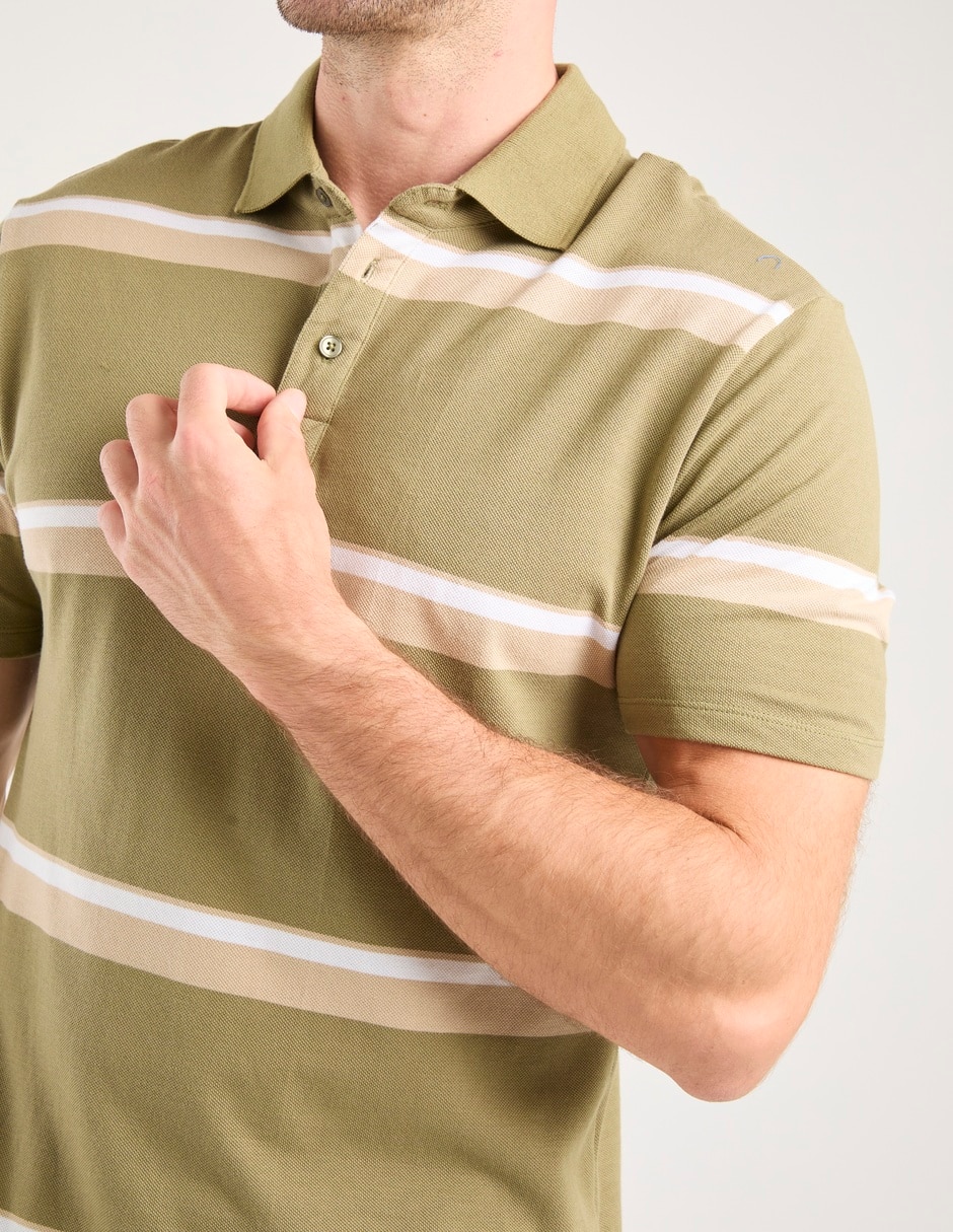 Playera Tipo Polo Weekend Para Hombre