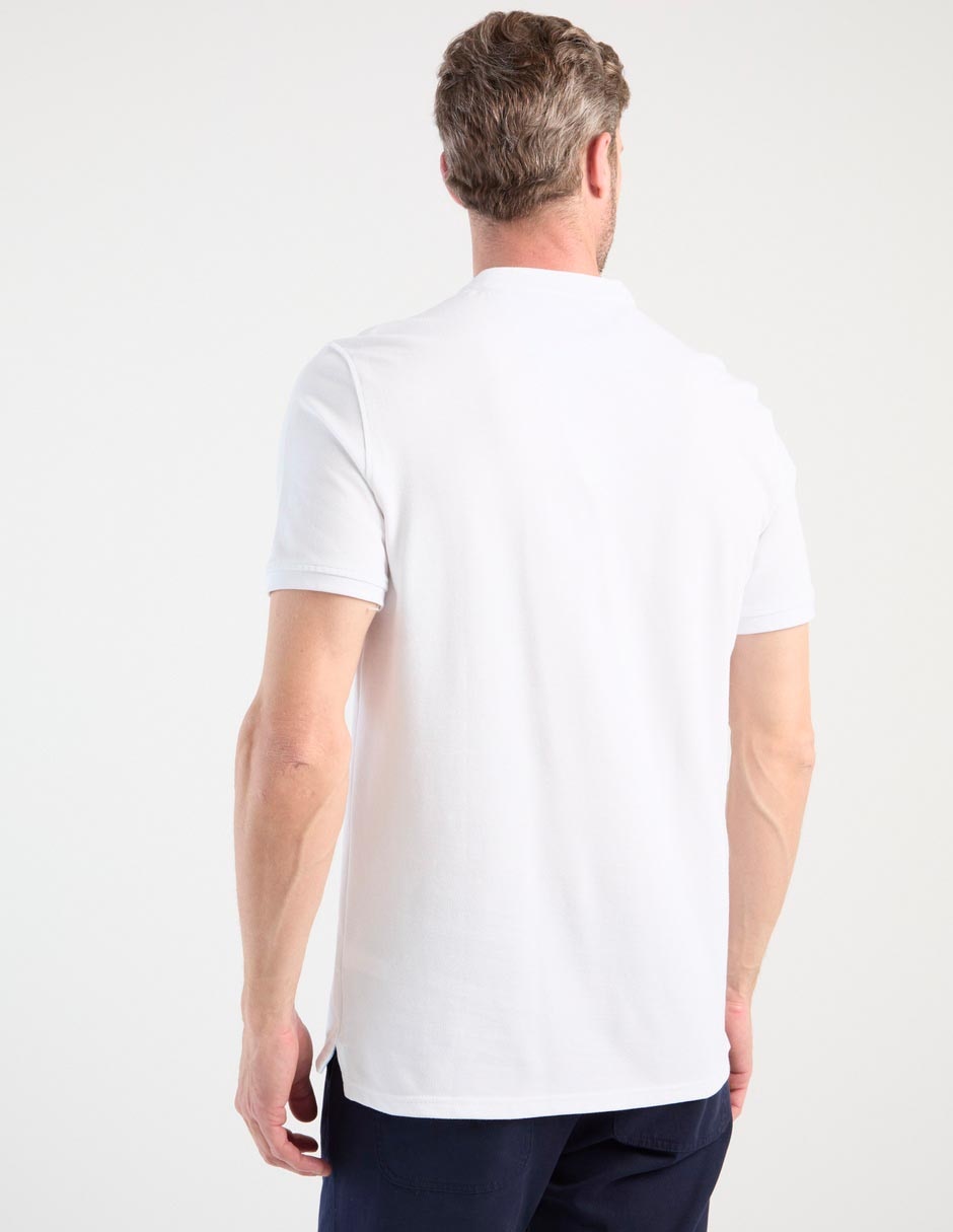 Playera cuello mao para hombre 2