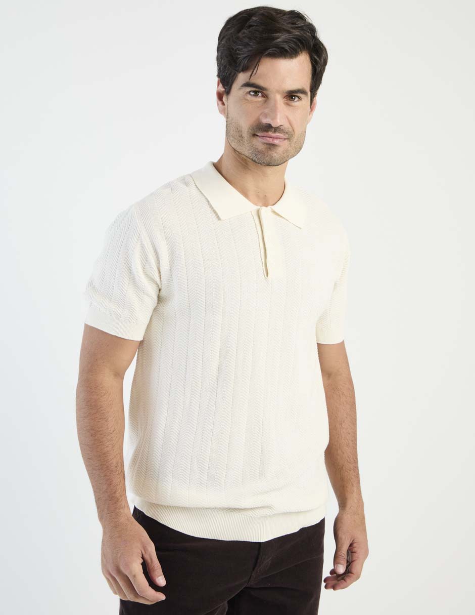 Playera tipo polo para hombre