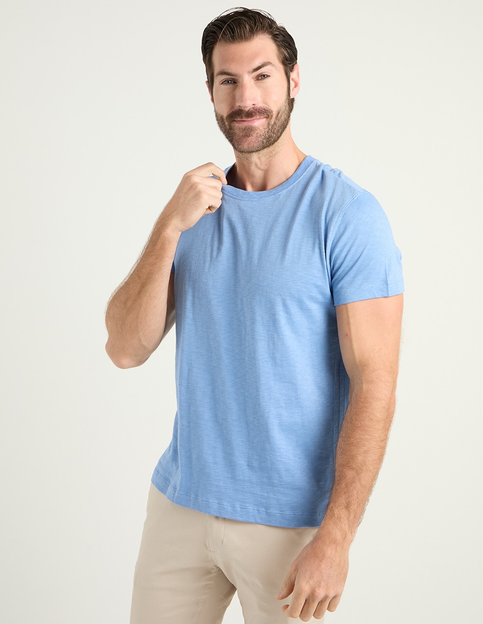 Playera cuello redondo para hombre Playera cuello redondo para hombre