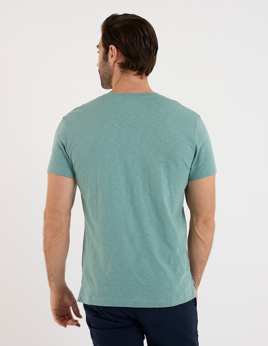 Playera cuello redondo para hombre 2