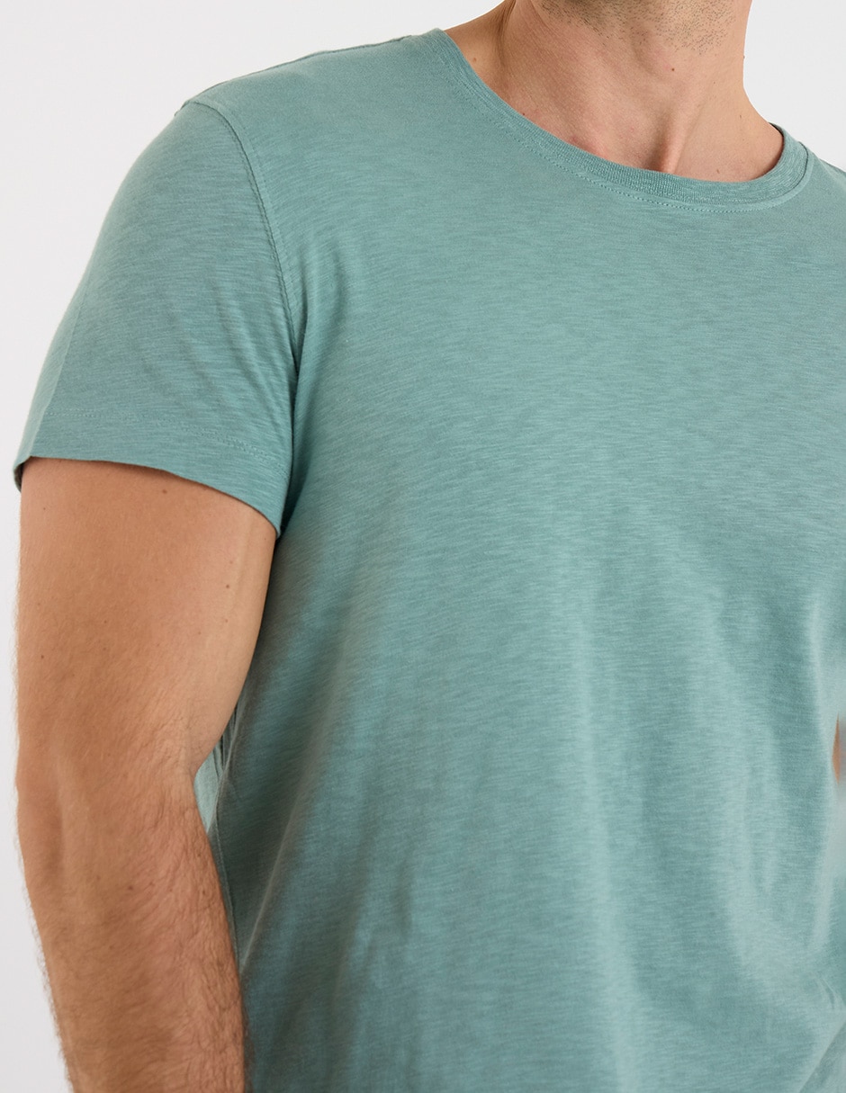 Playera cuello redondo para hombre 4