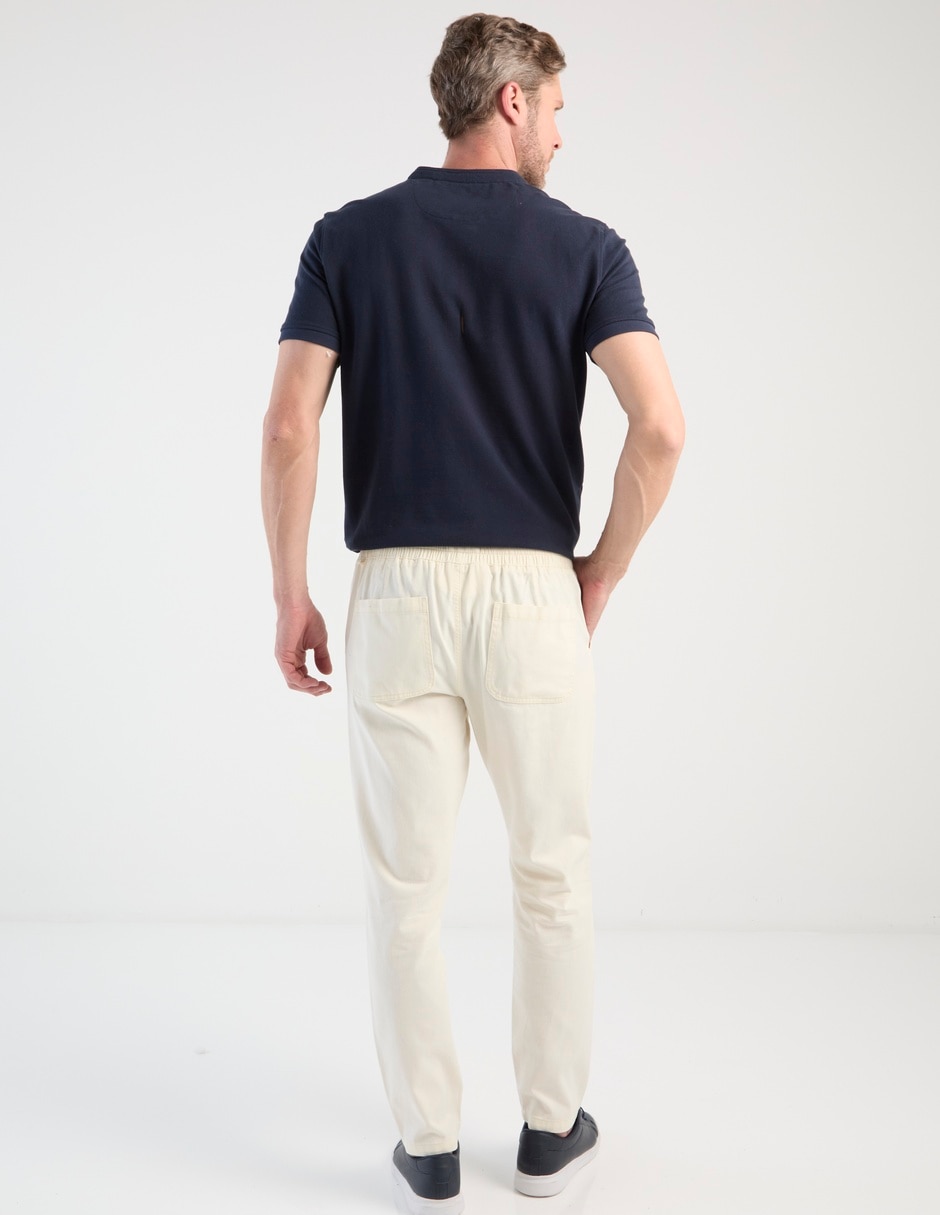 Pantalón jogger baggy de algodón para hombre 2