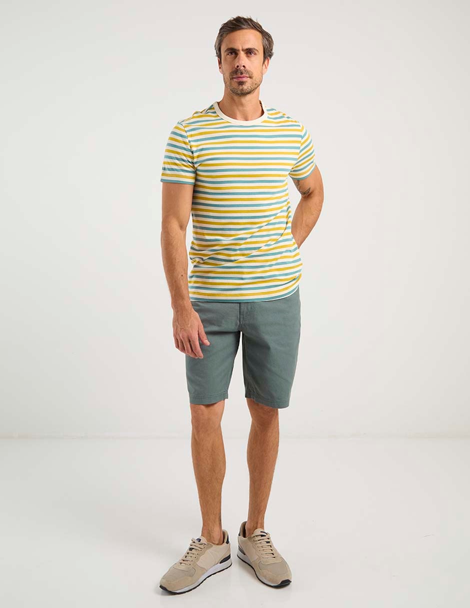 Playera cuello redondo para hombre 2