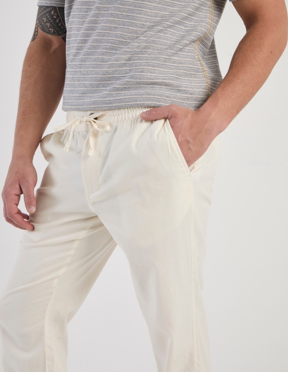 PANTALON JOGGER WEEKEND, M, VAINILLA LI