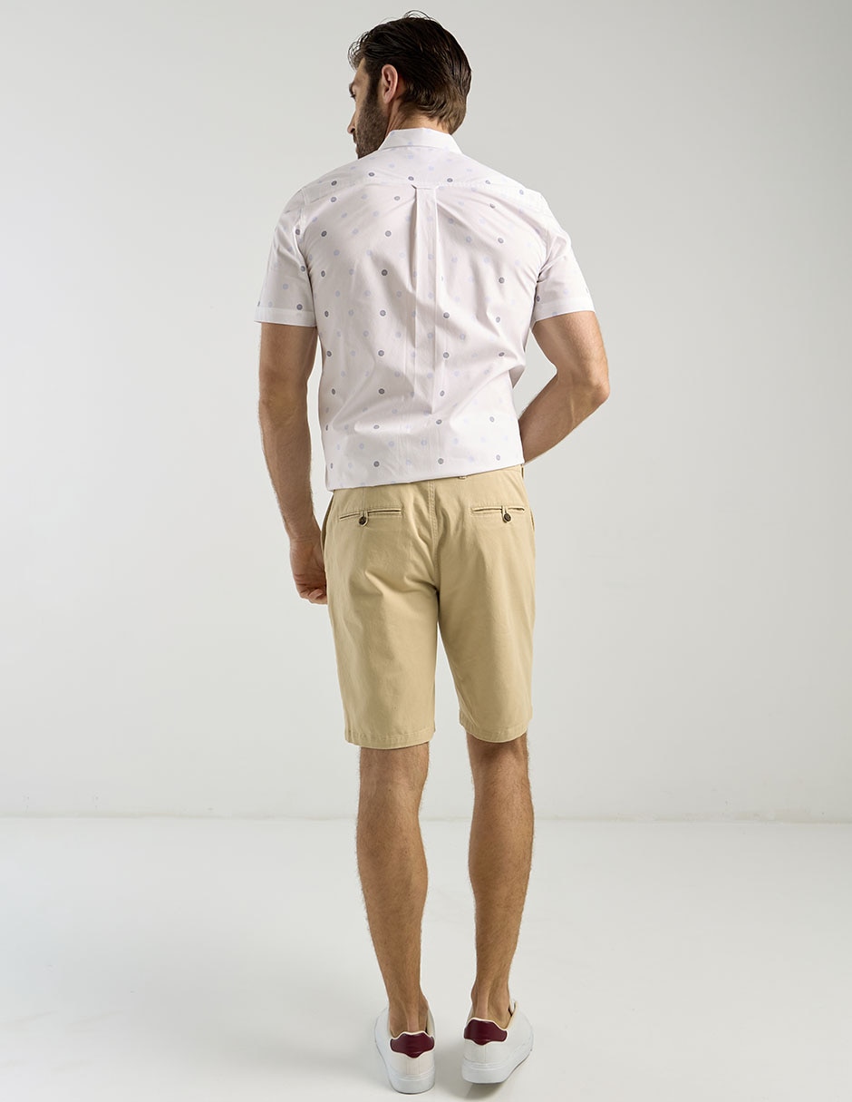 Bermuda de gabardina para hombre 2
