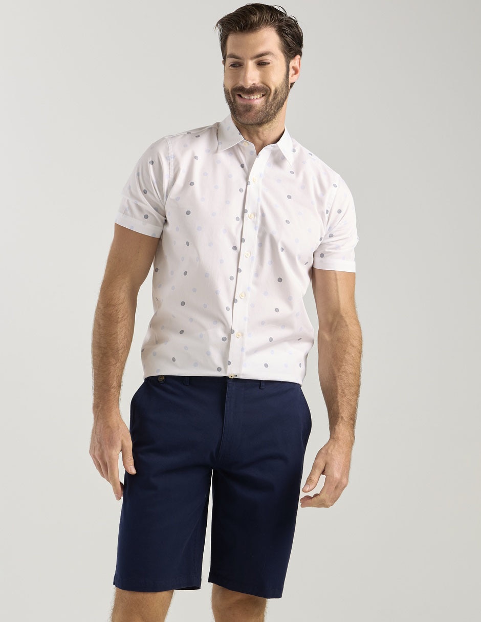 Bermuda de gabardina para hombre Bermuda de gabardina para hombre