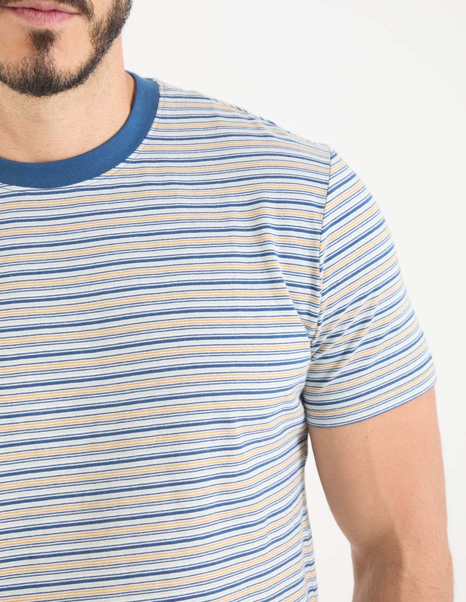 Playera cuello redondo para hombre 4