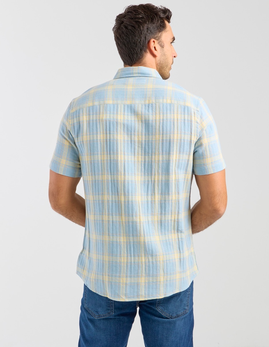 Camisa casual manga corta para hombre 2