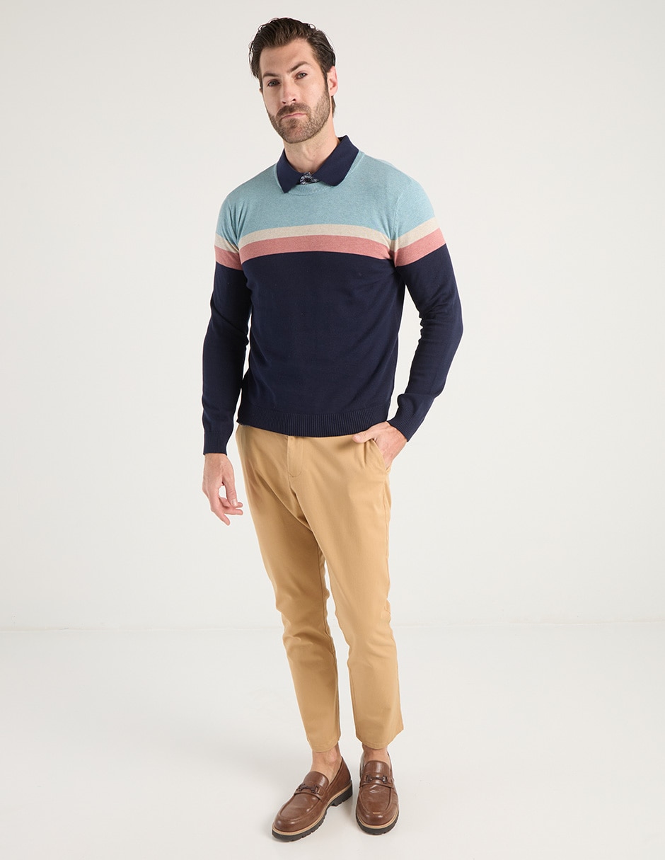Suéter cuello redondo para hombre 3