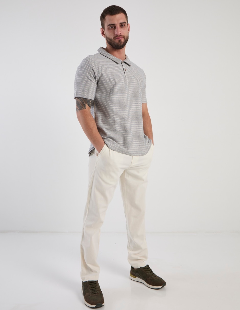 Playera tipo polo weekend para hombre