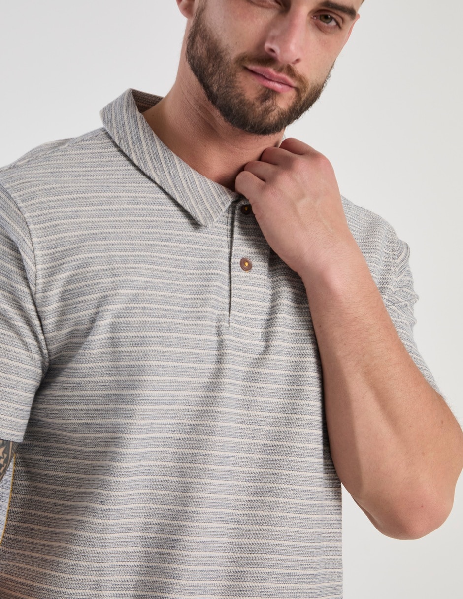 Playera tipo polo weekend para hombre