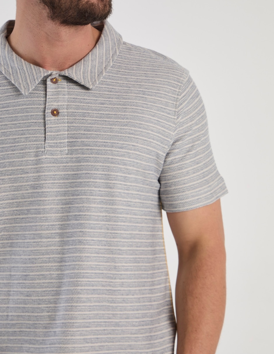 Playera tipo polo weekend para hombre
