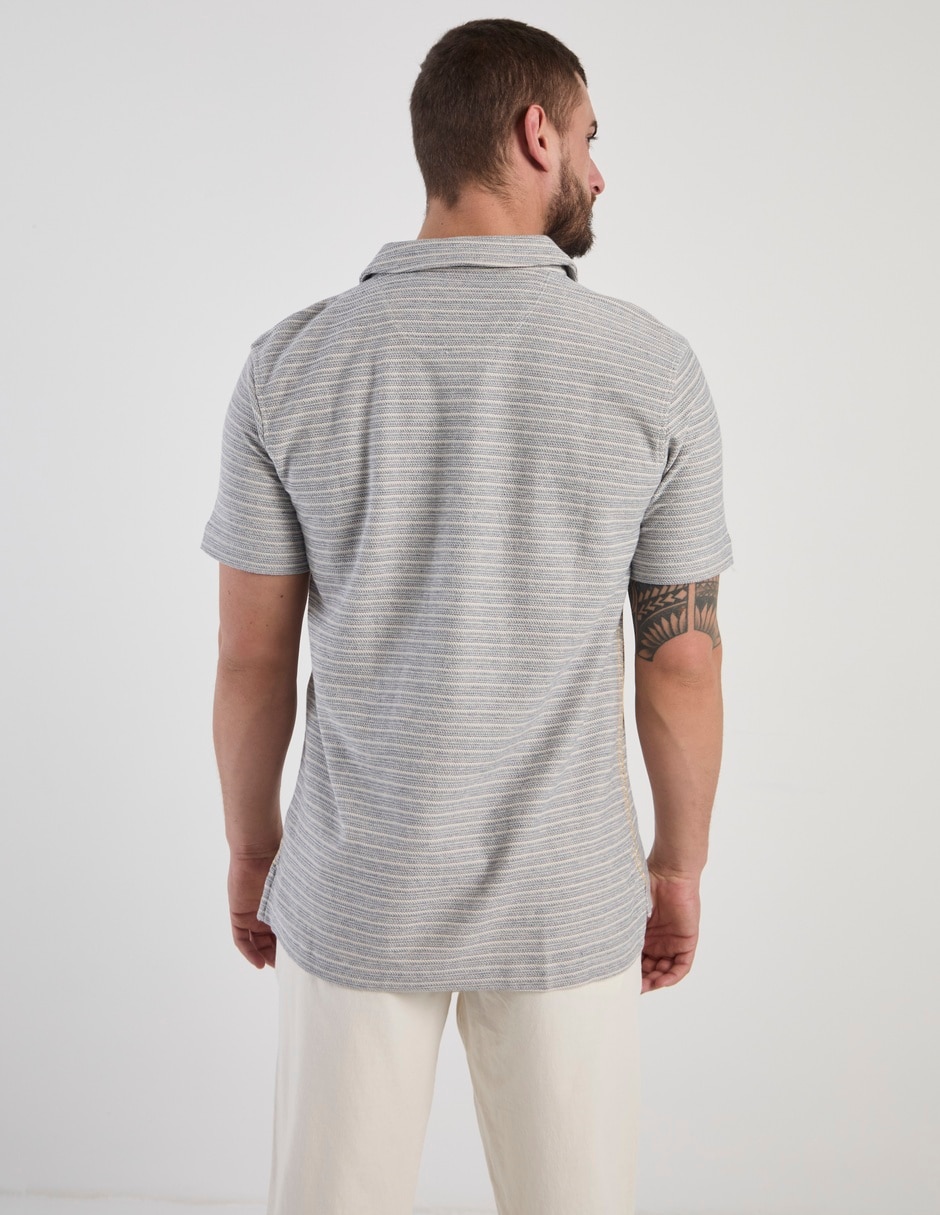 Playera tipo polo weekend para hombre