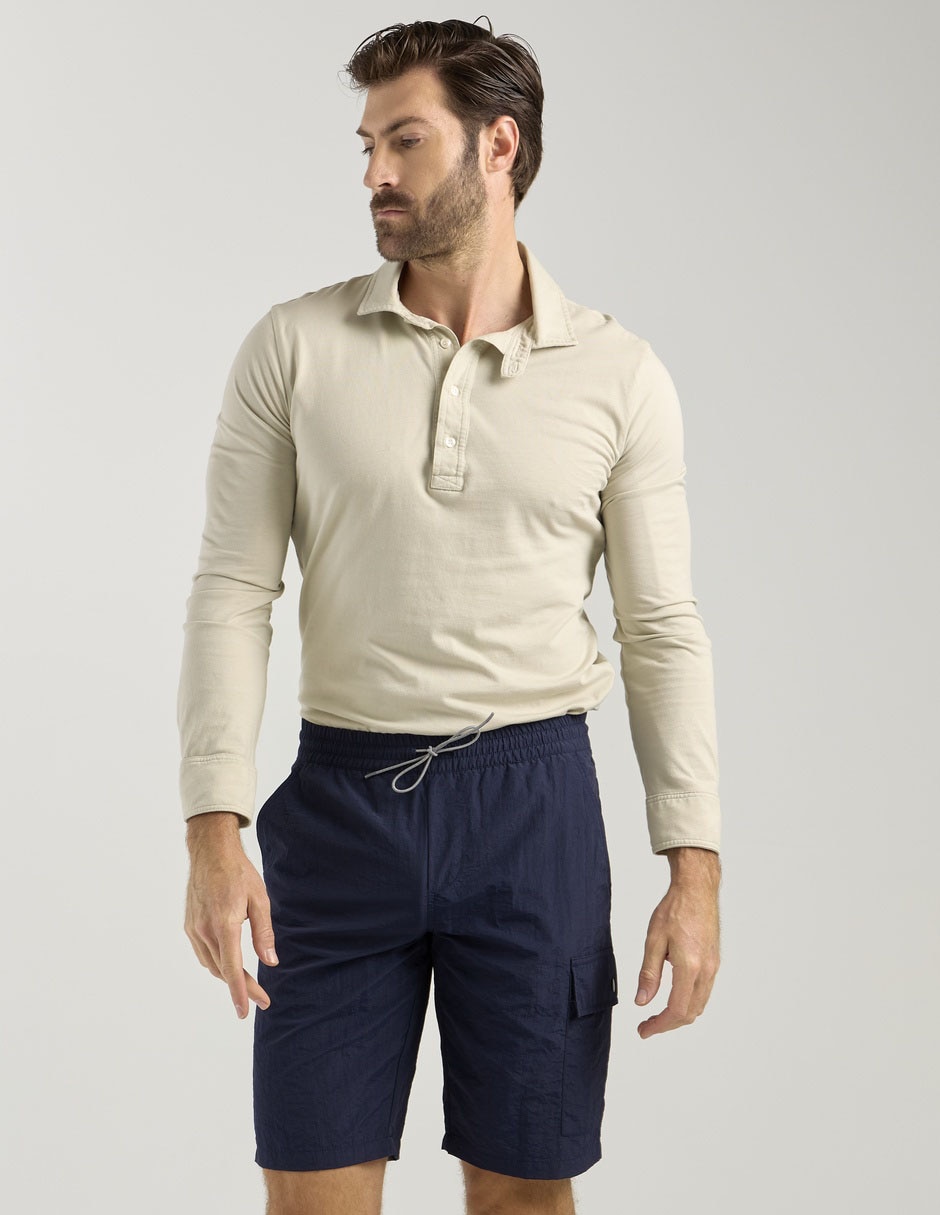 Bermuda de gabardina para hombre Bermuda de gabardina para hombre