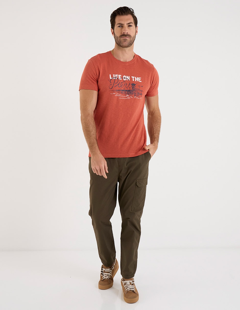 Playera cuello redondo para hombre 3