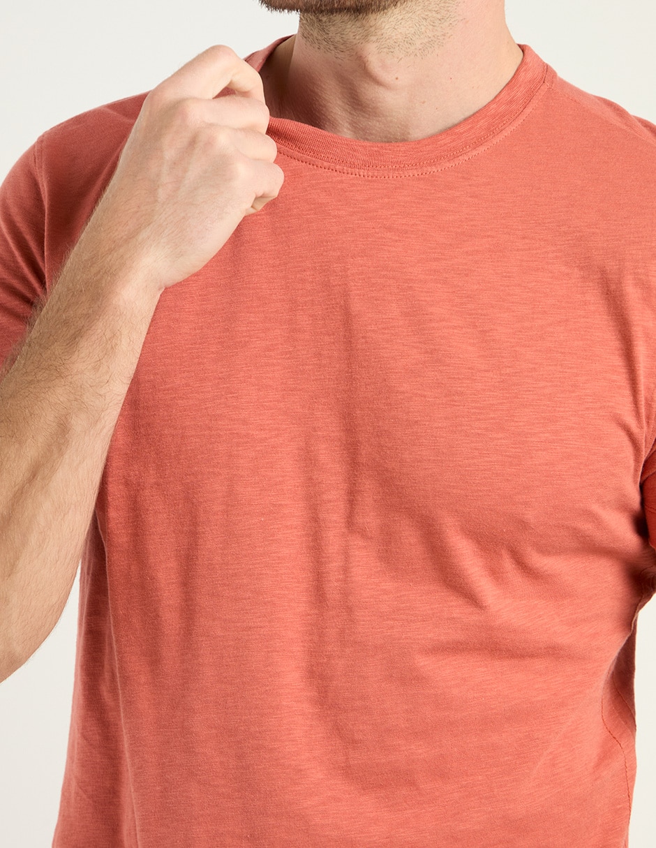 Playera cuello redondo para hombre 4