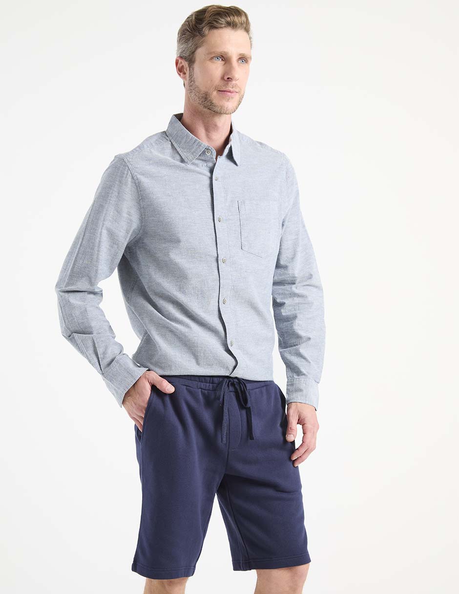 Bermuda de algodón para hombre Bermuda de algodón para hombre