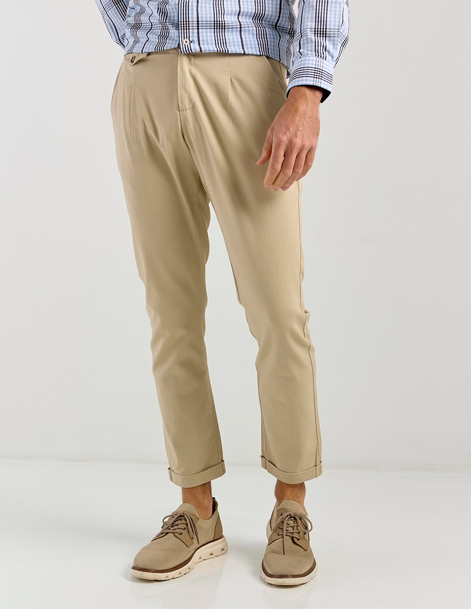 Pantalón casual chino para hombre