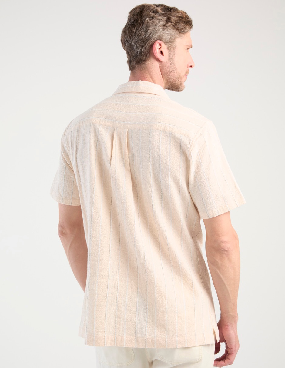 Camisa casual de algodón manga corta para hombre 2