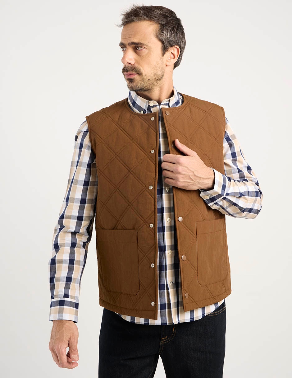 Chaleco capitonado para hombre Chaleco capitonado para hombre
