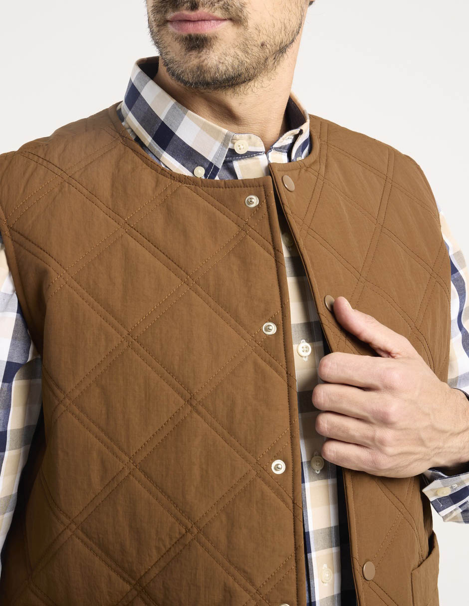 Chaleco capitonado para hombre 4