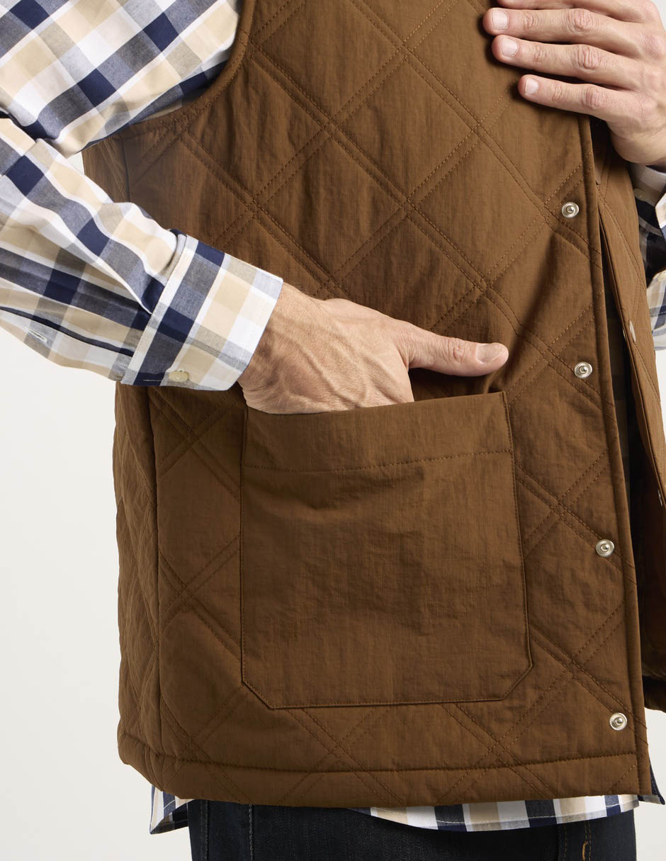 Chaleco capitonado para hombre 5
