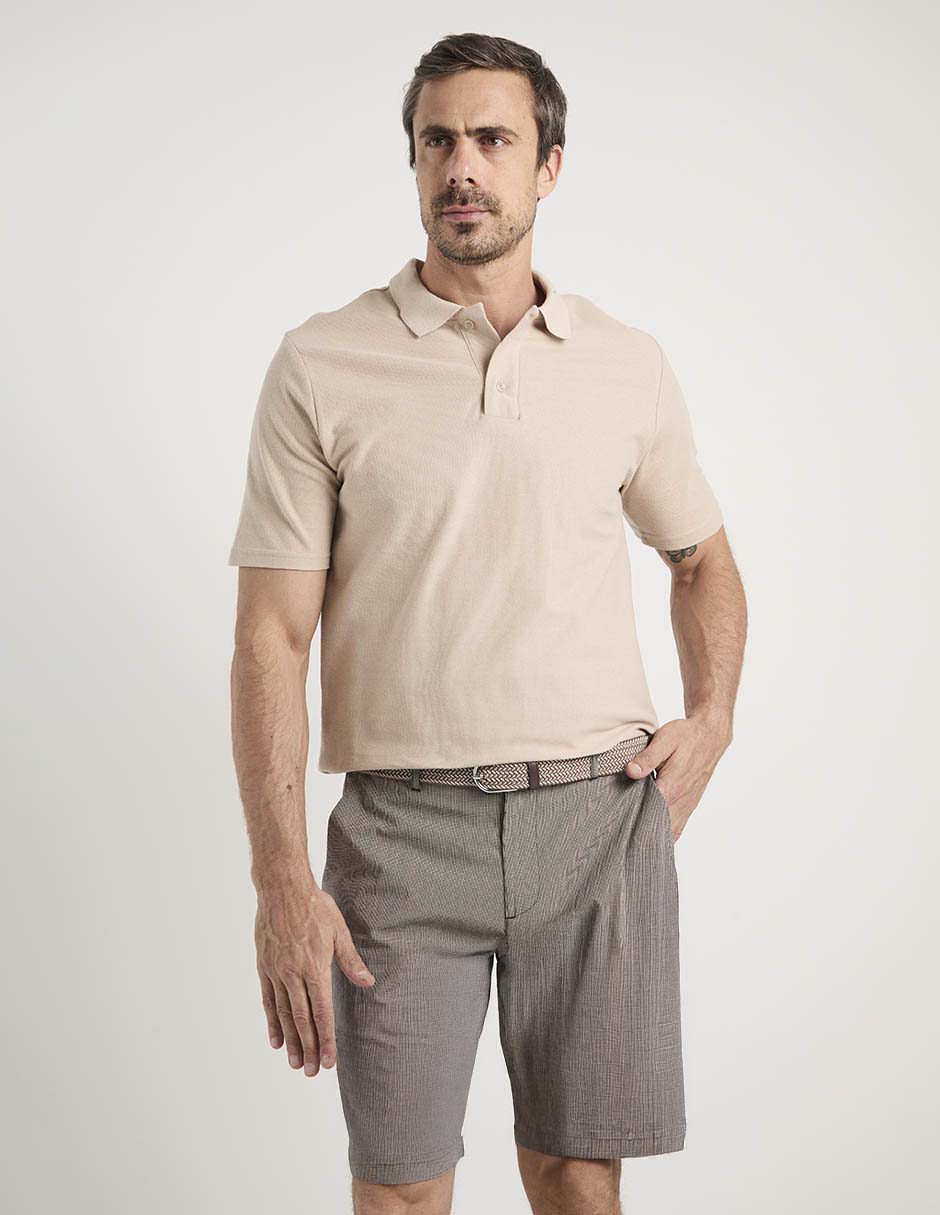 Bermuda de algodón para hombre