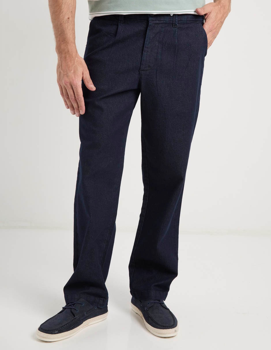 Jeans slim lavado obscuro para hombre Jeans slim lavado obscuro para hombre