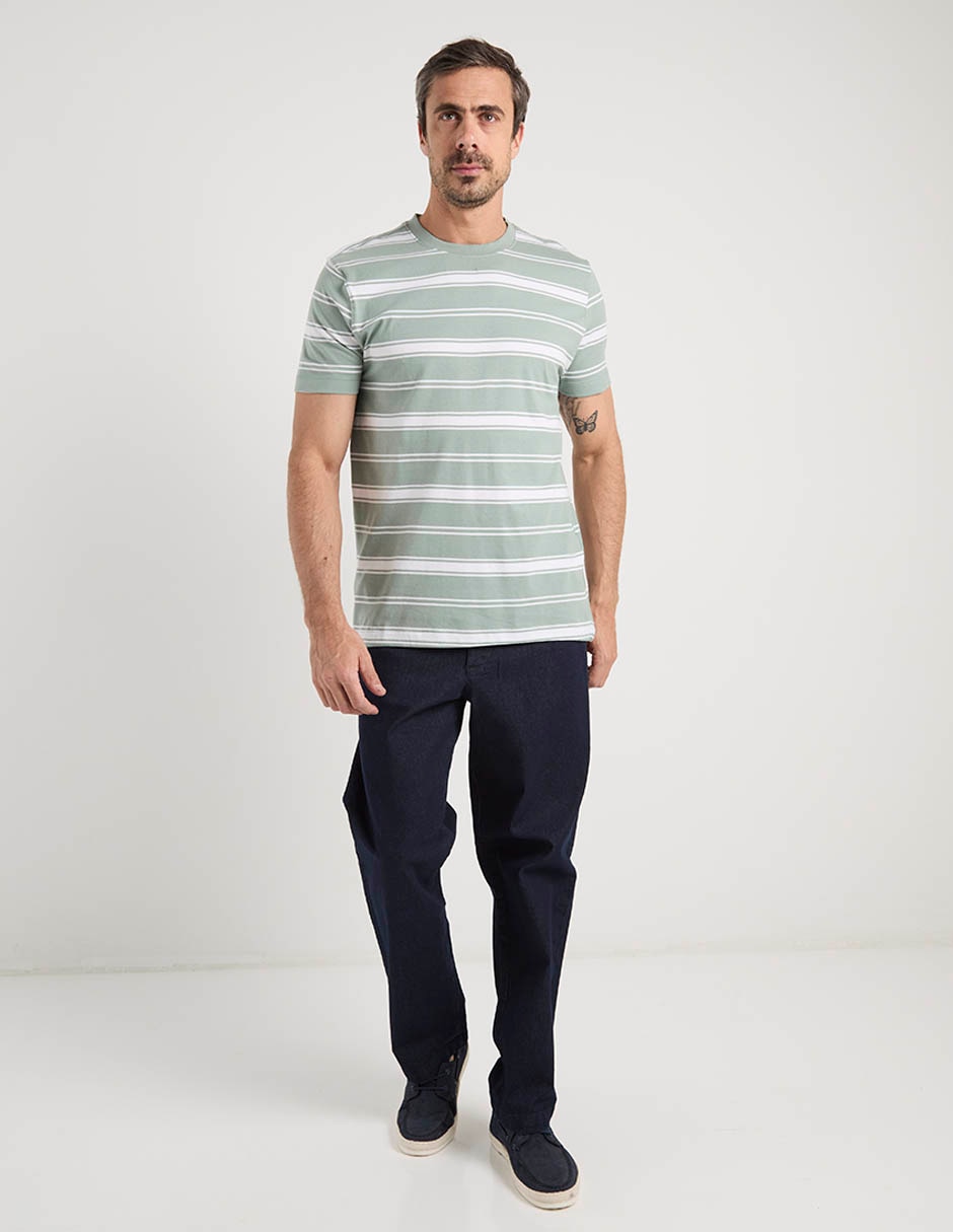 Jeans slim lavado obscuro para hombre 3