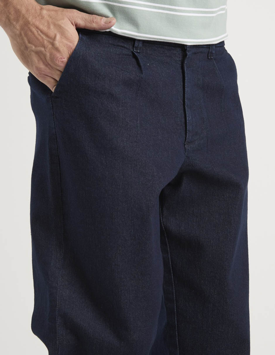Jeans slim lavado obscuro para hombre 4