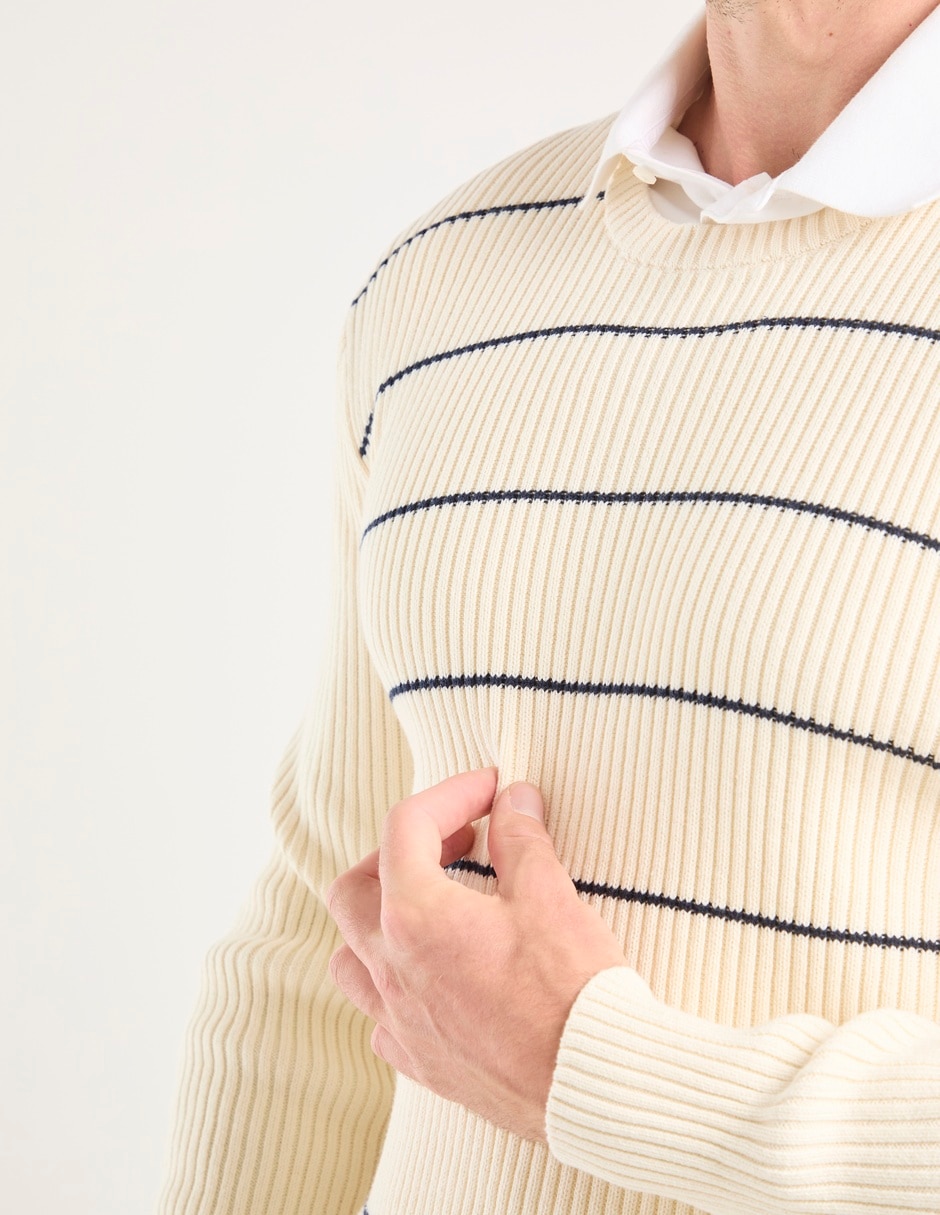 Suéter cuello redondo para hombre 5