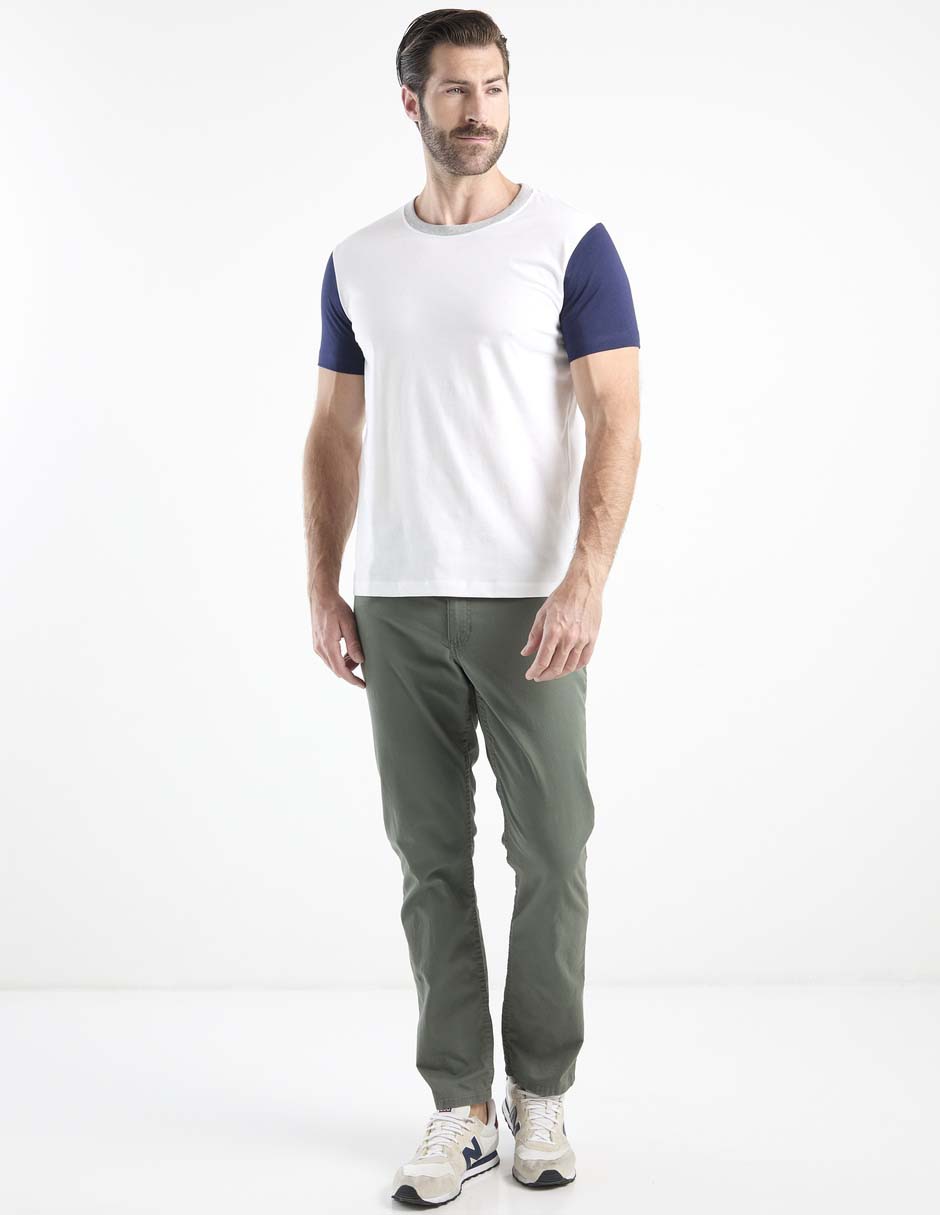 Playera cuello redondo para hombre 3