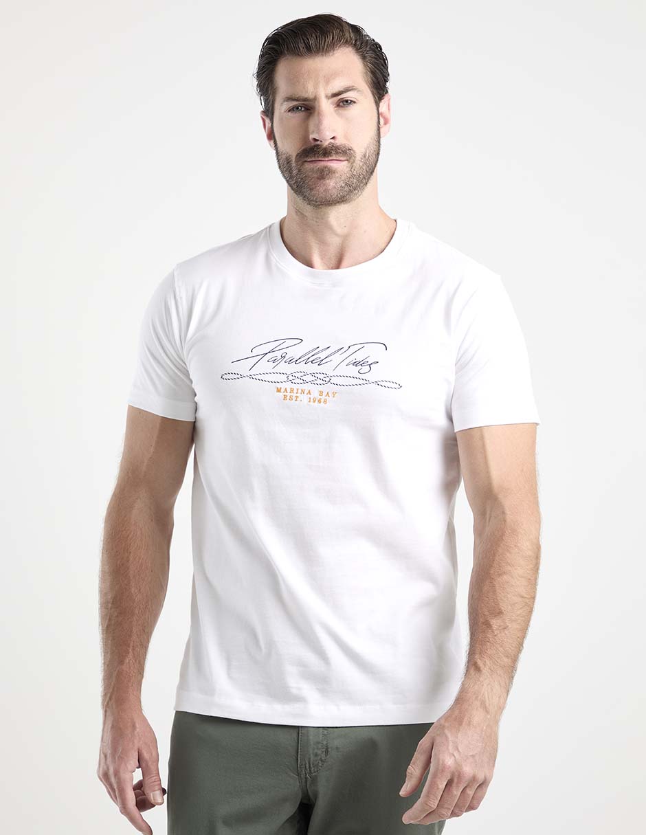 Playera cuello redondo para hombre Playera cuello redondo para hombre
