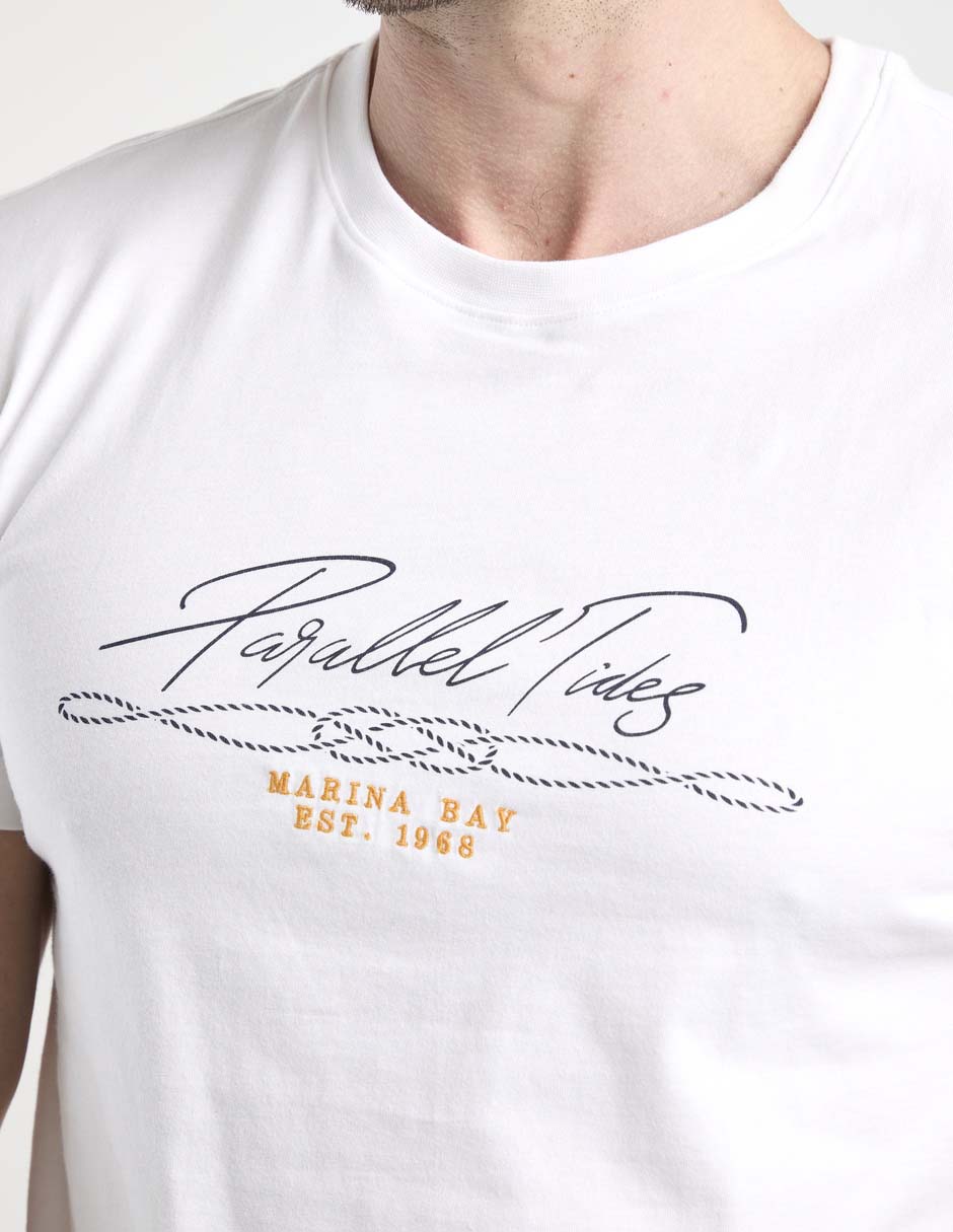 Playera cuello redondo para hombre 4