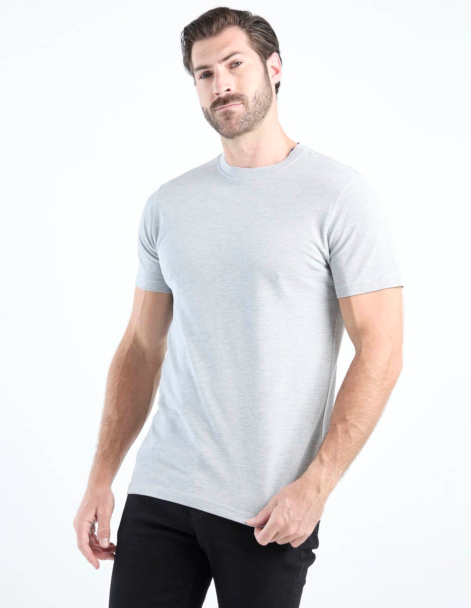 Playera cuello redondo para hombre