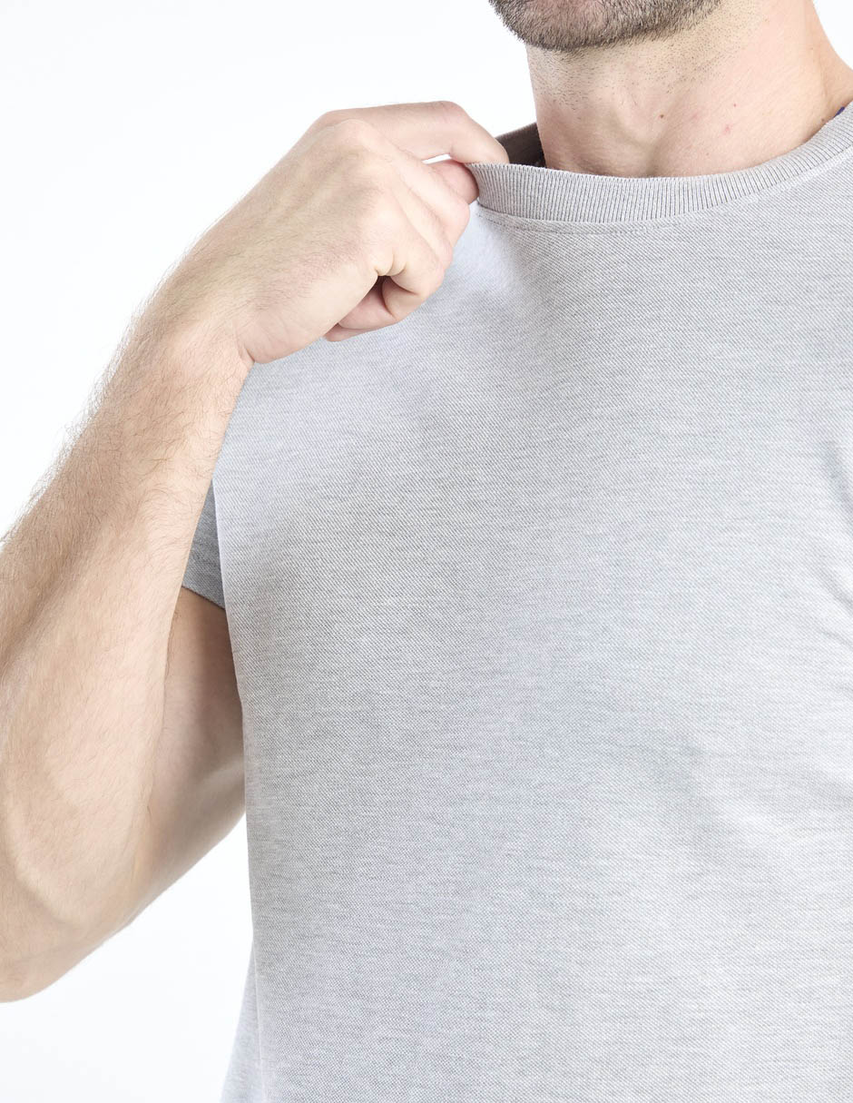 Playera cuello redondo para hombre 5