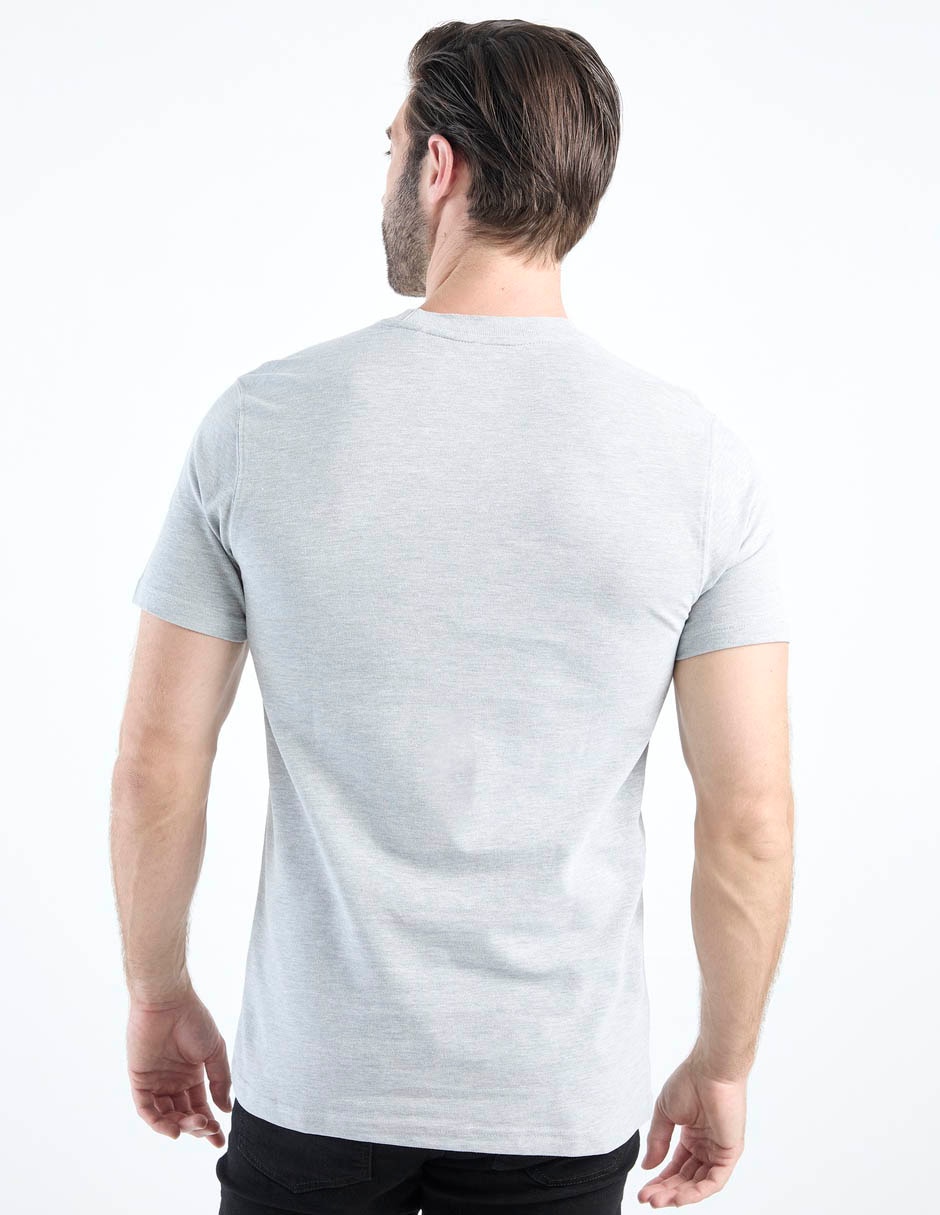 Playera cuello redondo para hombre 6