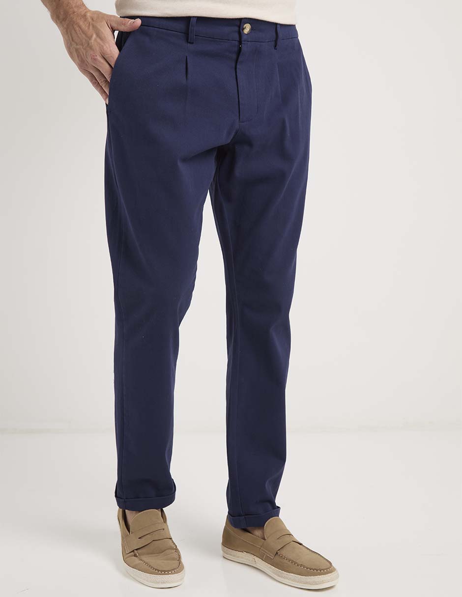 Pantalón business casual slim para hombre